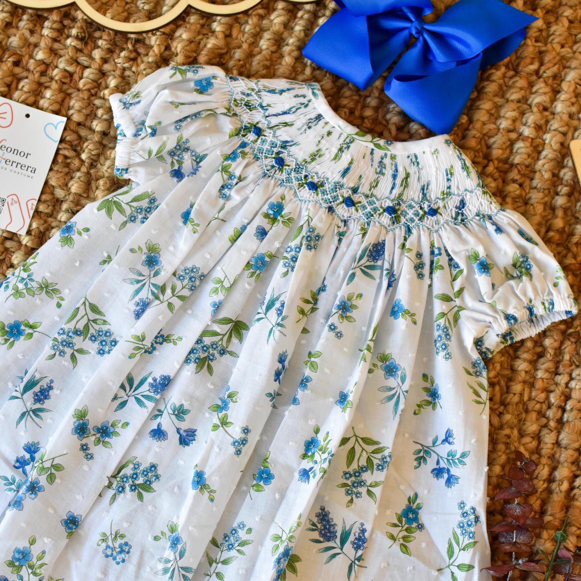 Smocked Dress Flowers