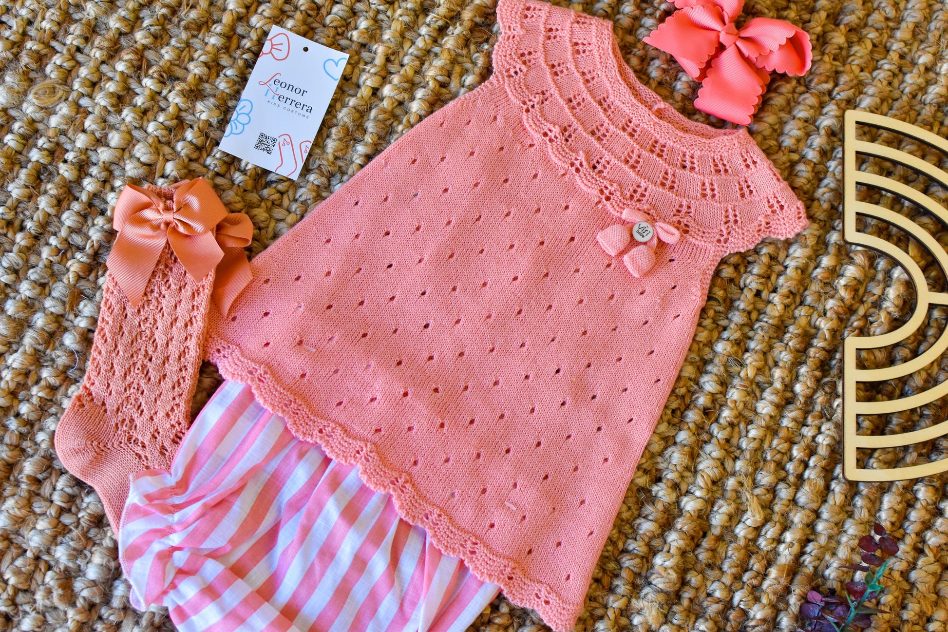 Knit Summer Coral