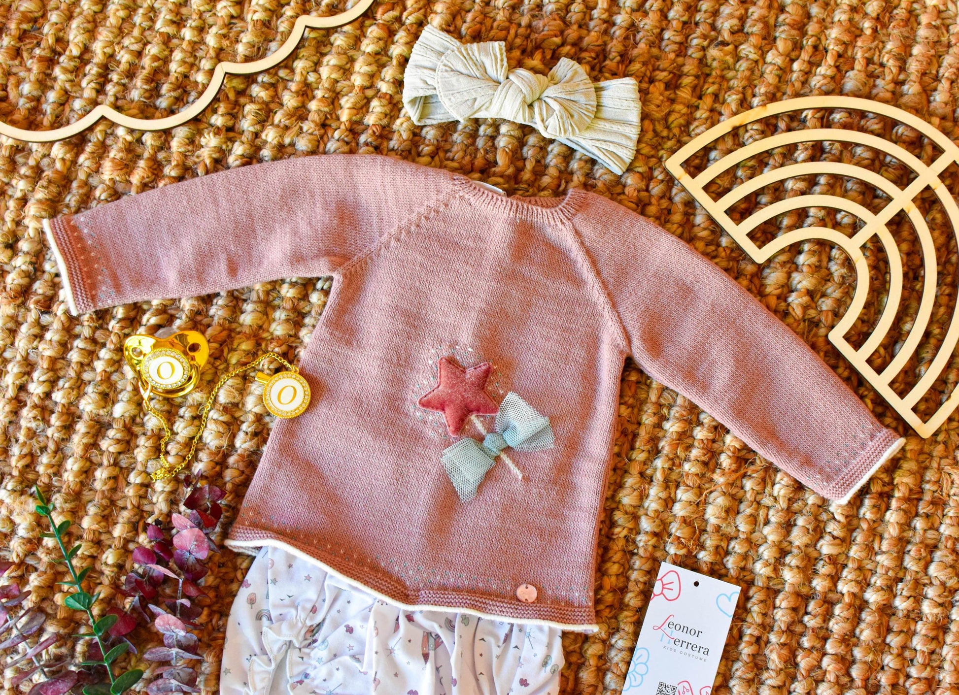 Knit Set Star Long Sleeve