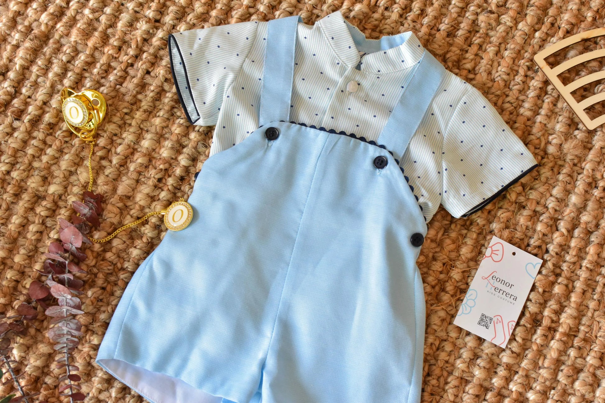 Romper Luxury in Blue
