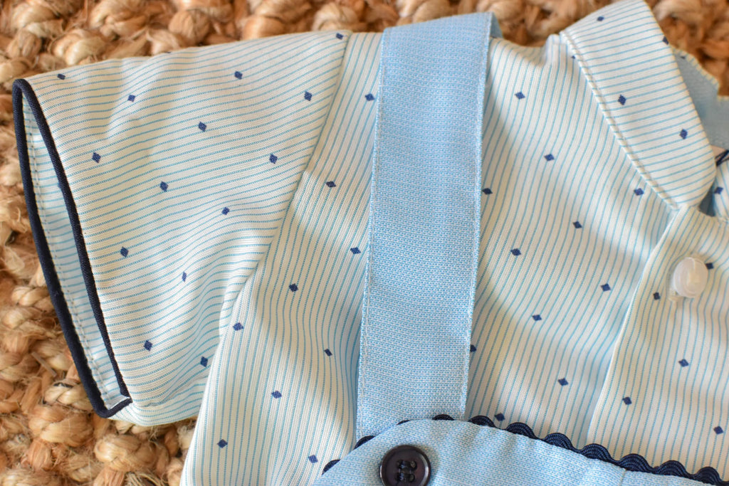 Romper Luxury in Blue