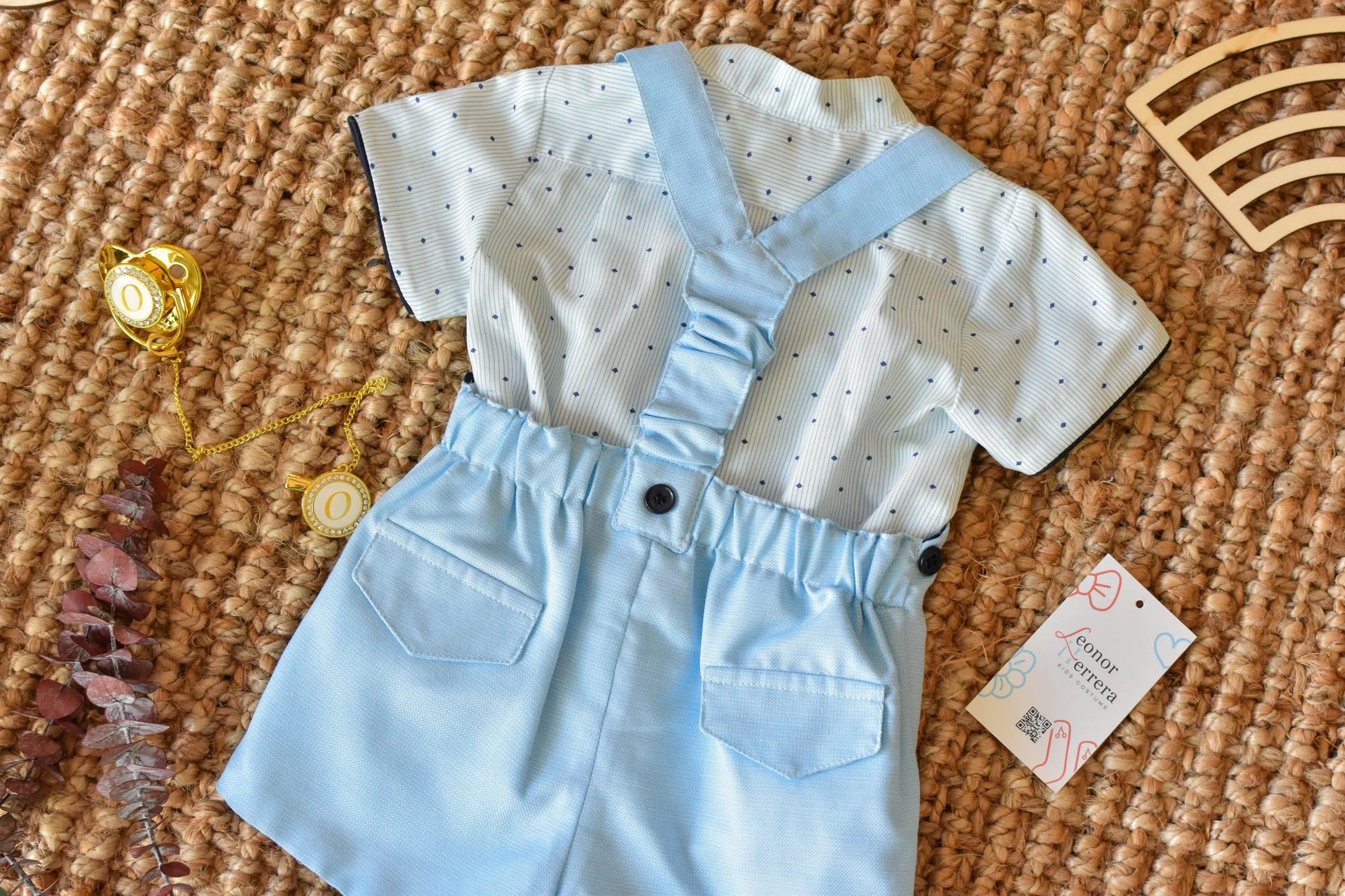 Romper Luxury in Blue