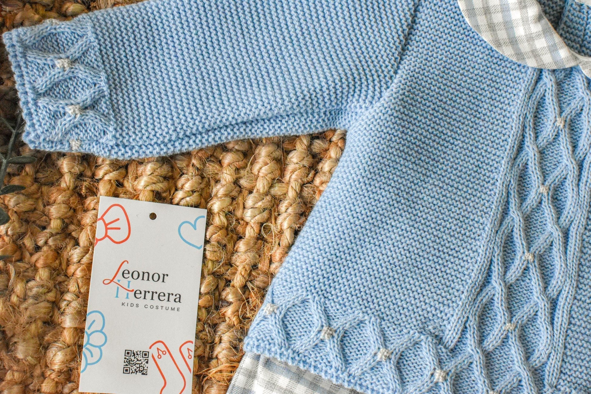 Knit Boy Set in Blue