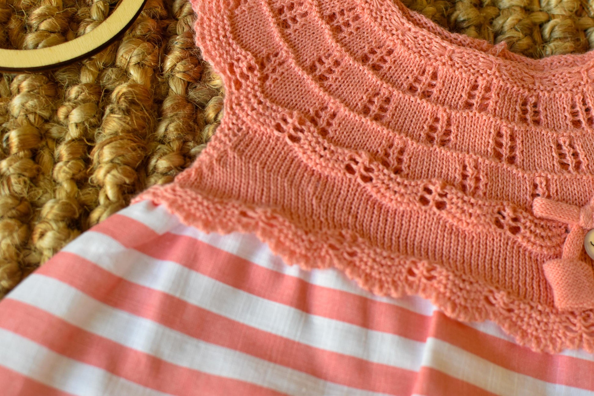 Dress Lines in Coral