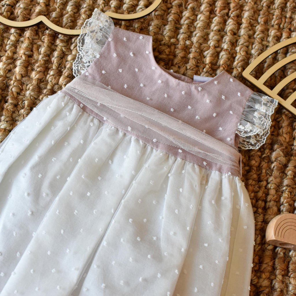 Ceremonial Dress in Old Rose