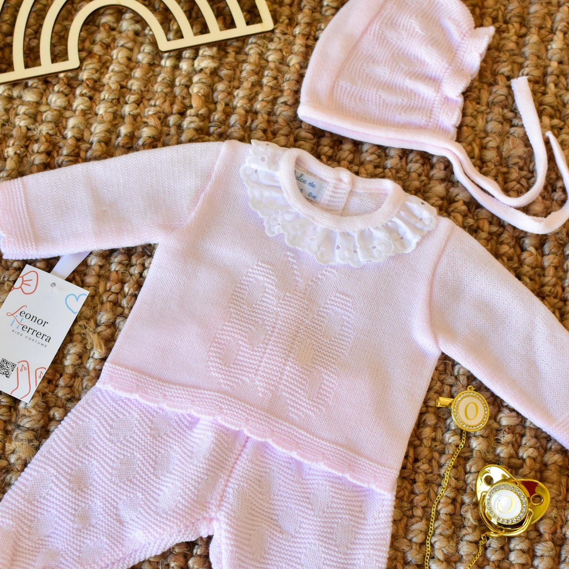 Knit Butterfly in Pink