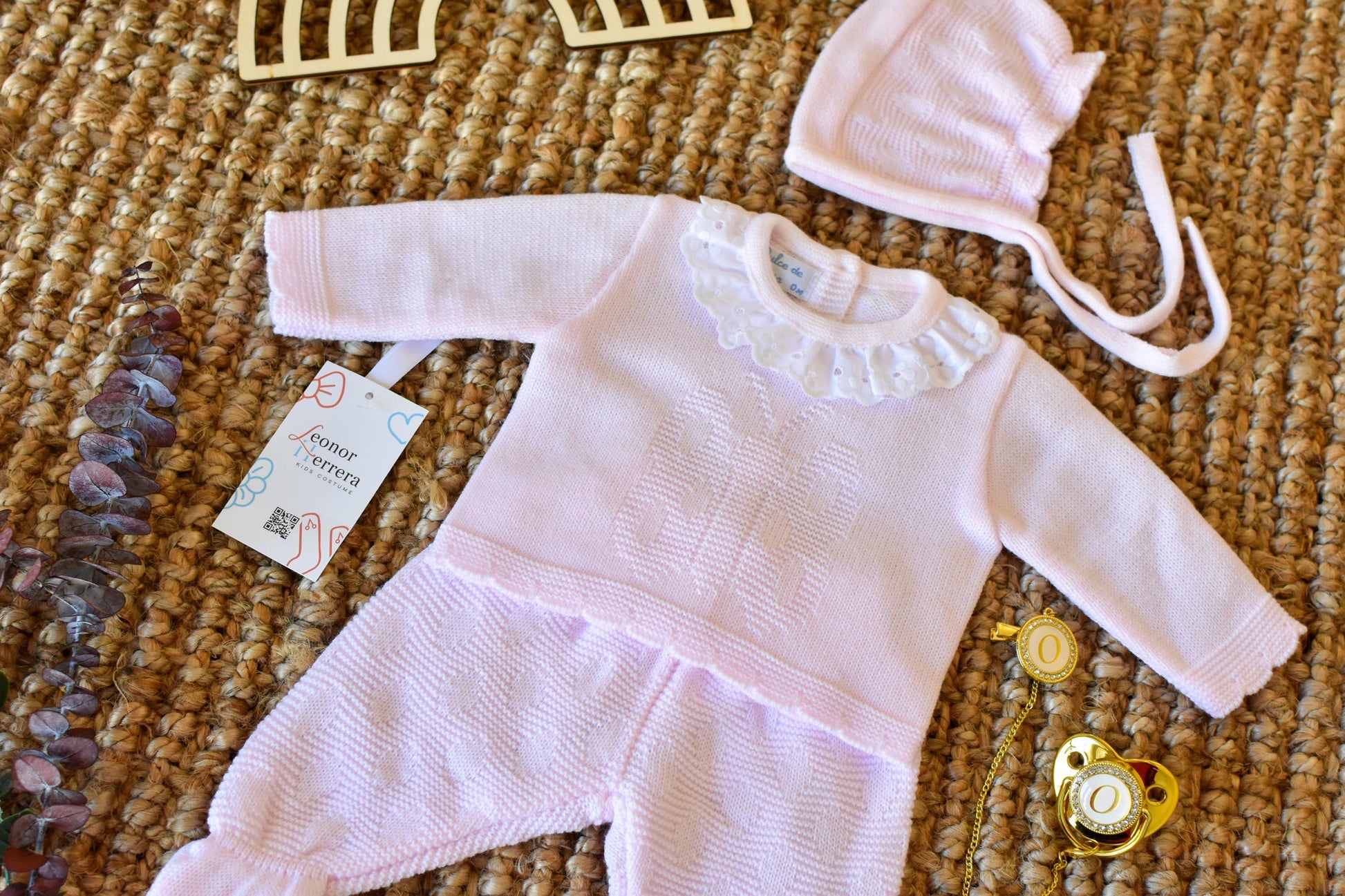 Knit Butterfly in Pink