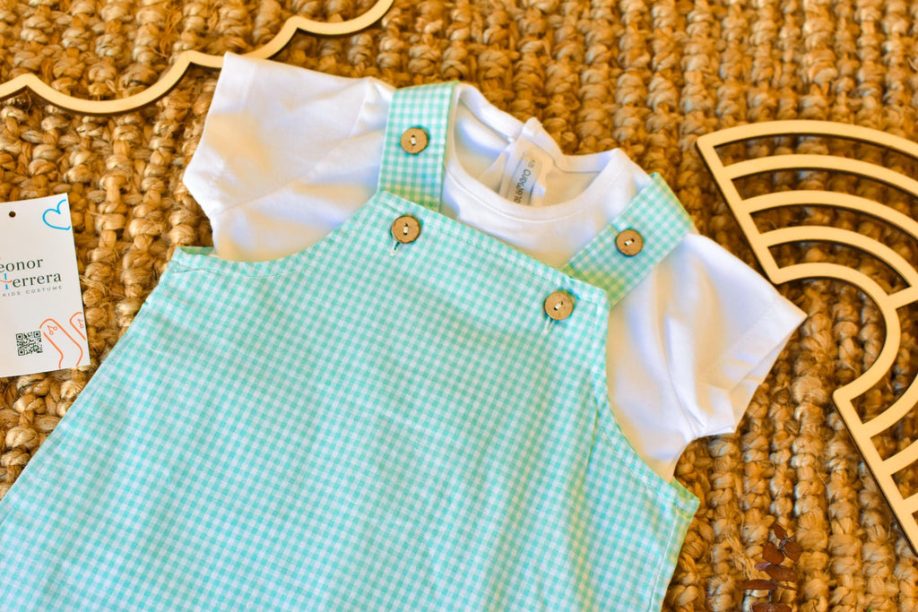 Vichy Outfit Set Boy