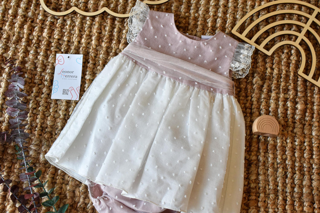 Ceremonial Dress in Old Rose